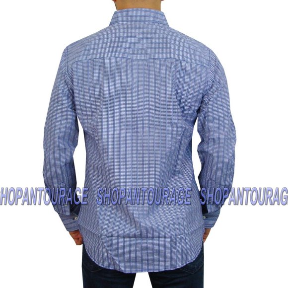 English Heroes EHW137 L/S Button Down Men`s Shirt - Picture 2 of 6